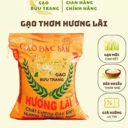 Gạo Thơm Hương Lài Mới 10kg – Dẻo Nhiều, Thơm Nhẹ Tự Nhiên - Gạo Bửu Trang