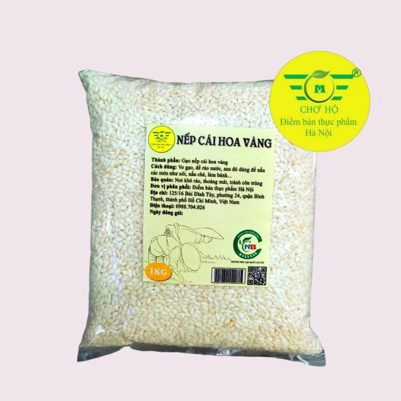 Gạo nếp cái hoa vàng - Gạo nếp Bắc - 1kg