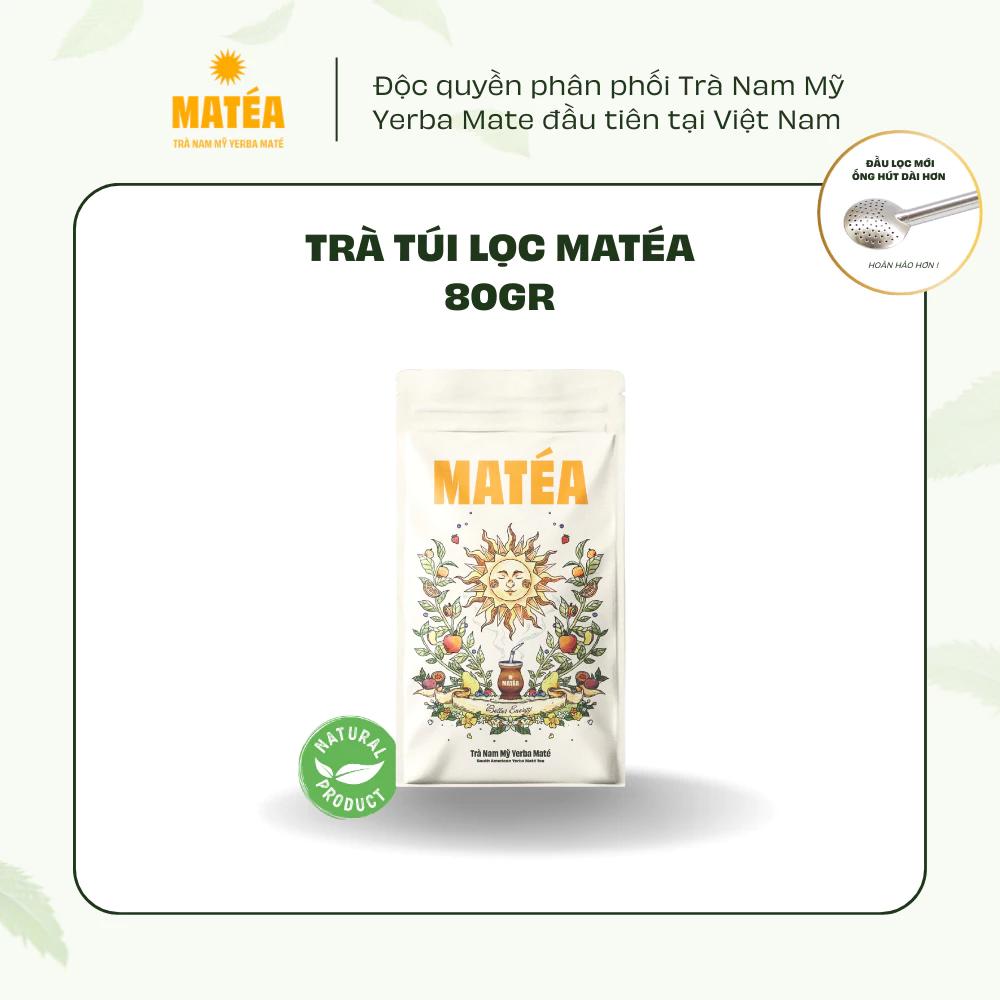Trà Yerba Mate 80gr dạng trà rời ( kèm sẵn túi lọc)
