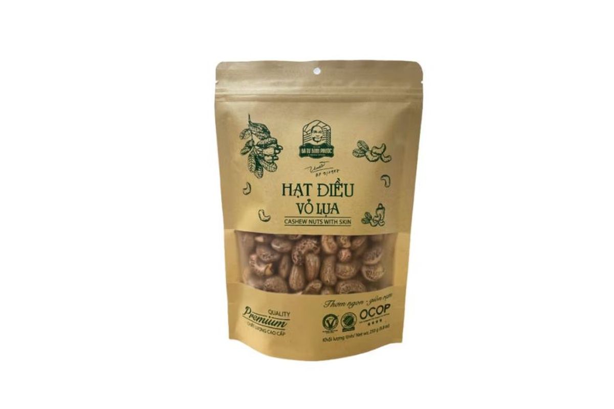 Giá hạt điều túi zip trên thị trường