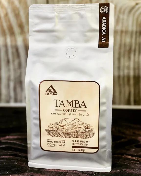 Cà phê hạt Arabica - Light Roast - Tamba Coffee - 250gr