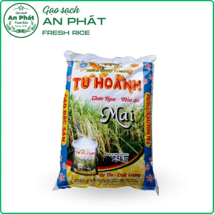 Gạo Tài Nguyên Mai Tư Hoảnh 25kg