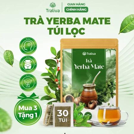 Trà Yerba Mate Túi Lọc, Trà Mate Brazil Trà Nam Mỹ T ỉnh Táo Năng Lượng Nhẹ Nhàng