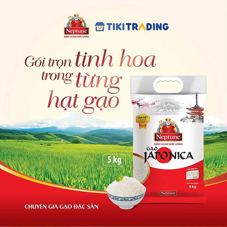 Gạo Japonica Neptune 5kg
