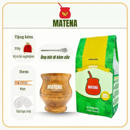 Trà Nam Mỹ Yerba Mate, Matena dòng Truyền thống không cành, không cặn và không bột