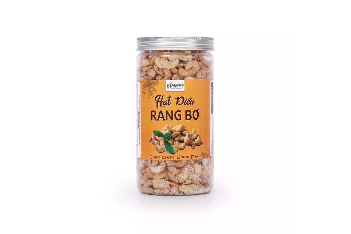 Hương vị đặc trưng của hạt điều rang bơ
