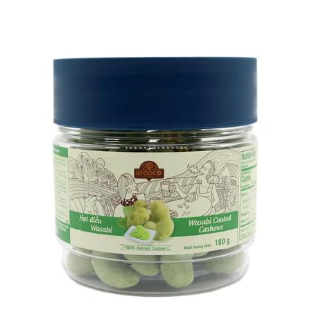 HẠT ĐIỀU WASABI 180G LAFOOCO Wasabi Coated Cashew Nuts