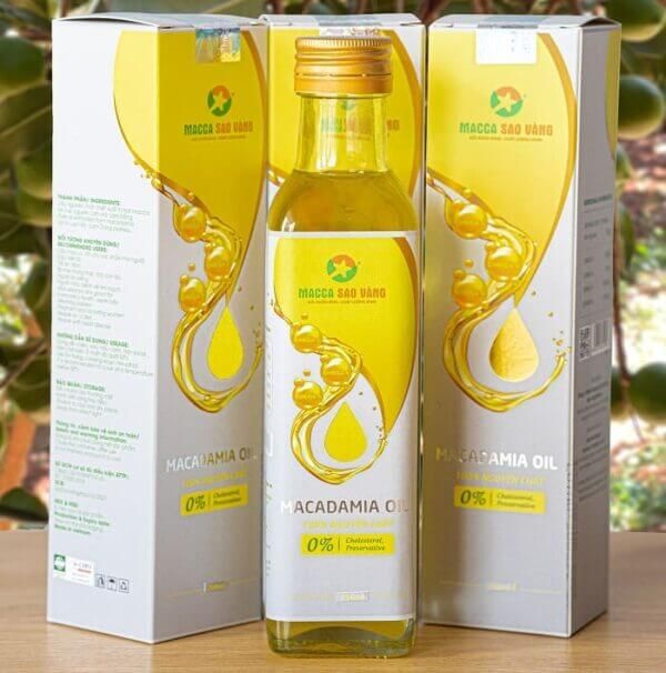 Dầu Macca 250ml – 100% dầu macca nguyên chất