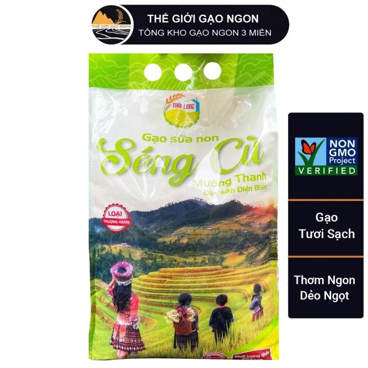 Gạo Séng Cù Sữa Non Mường Thanh - Túi 5Kg