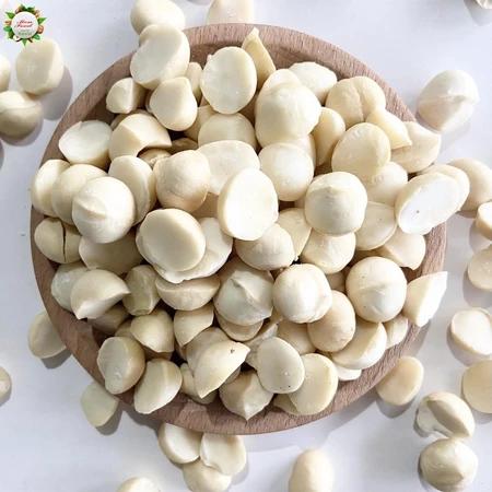 Nhân Hạt Macca Vỡ Đôi Úc Tách Vỏ, Nhân Macca Nguyên Hạt To Sấy Chín Ăn Liền, Làm Sữa Hạt Tofood86