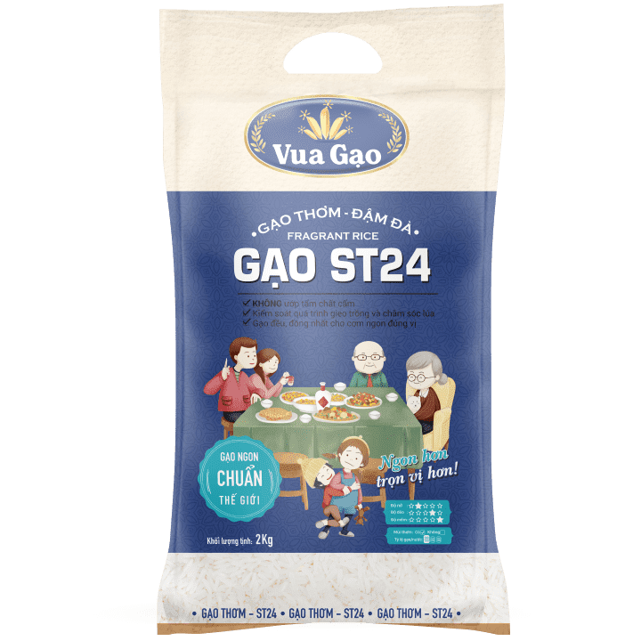 Gạo ST24 Túi 2kg