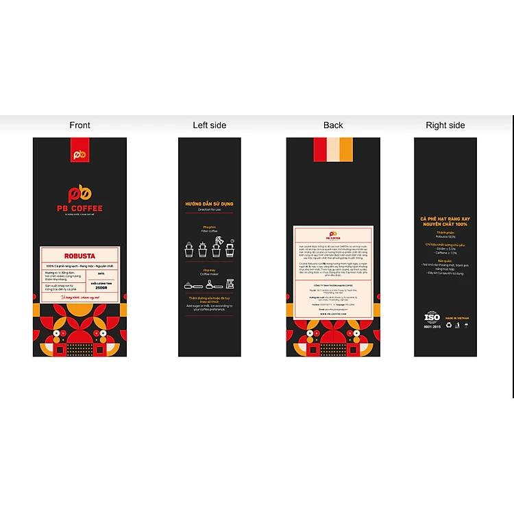 Cà phê hạt robusta