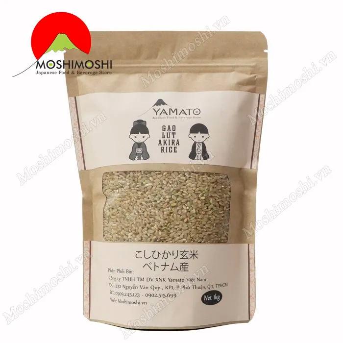 [HCM]Gạo Lứt Nhật Bản (Koshihikari) 1kg
