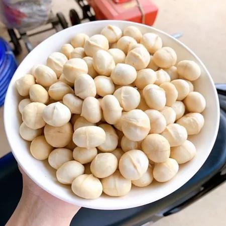 Nhân hạt macca ĐăkLăk sấy lạnh có tỉ lệ hạt vỡ đôi (hạt mắc ca nhân)