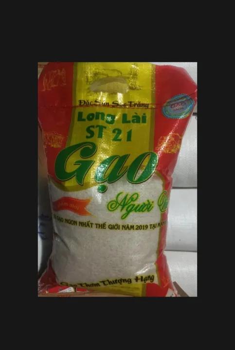 Đặc sản Sóc Trăng ST21-Gạo thơm thượng hạng-10kg
