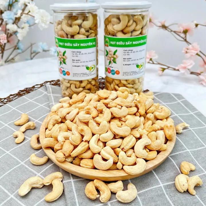HẠT ĐIỀU SẤY NGUYÊN VỊ KHÔNG MUỐI SIZE TRUNG (CÓ TỈ LỆ HẠT BỂ)
