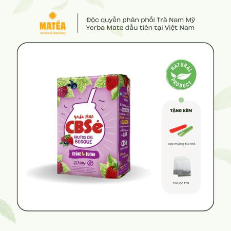 Trà Yerba Mate CBSe Vị Quả Mọng 500gr Frutos Del Bosque Trà Nam Mỹ