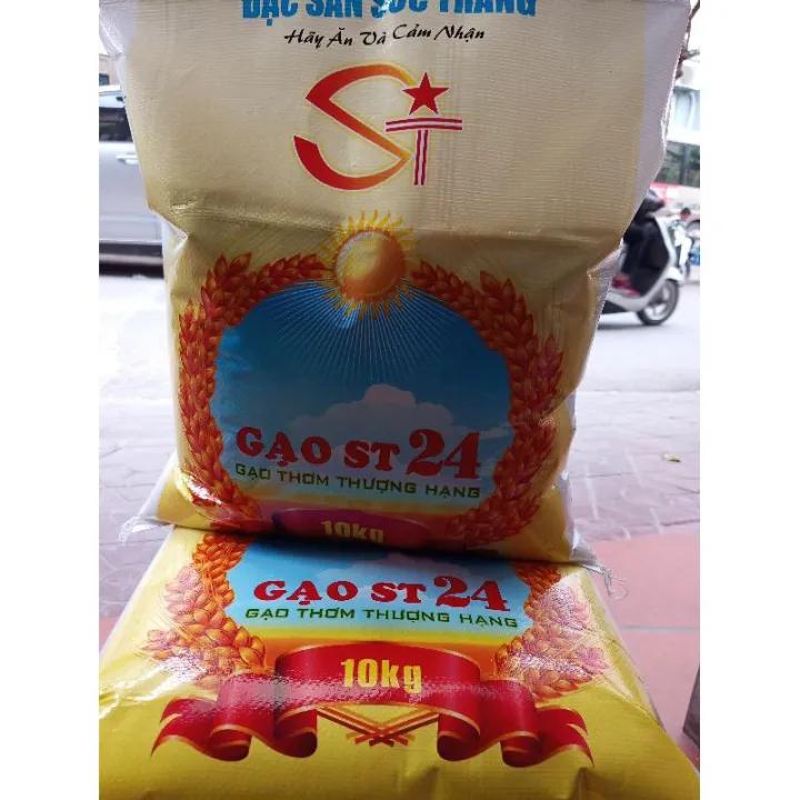 Gạo ST24 dẻo ngon thượng hạng nhập trực tiếp từ miền tây không qua trung gian