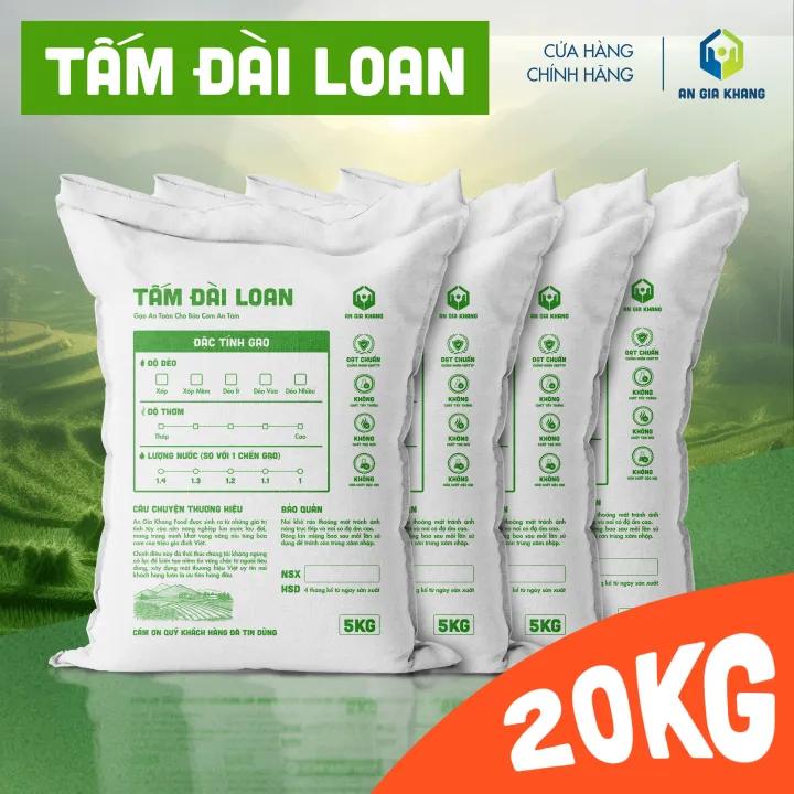 [Túi 20KG] Gạo Tấm Đài Loan AGKF (An Gia Khang Food) - Thơm Ngon