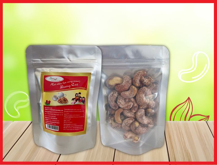 TÚI HẠT ĐIỀU RANG MUỐI 50GR