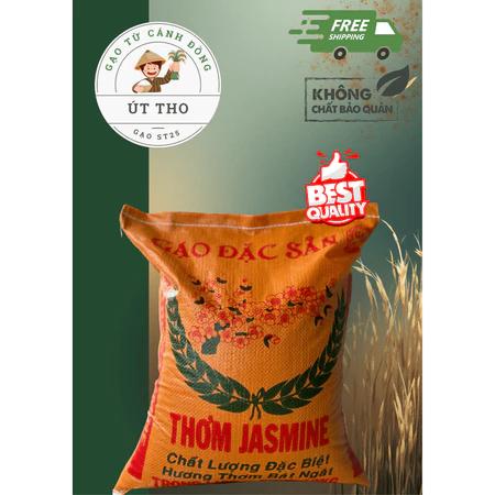 Gạo JASMINE - CƠM THƠM, DẺO NHẸ, XỐP - Gạo trực tiếp từ cánh đồng, giá tốt, đảm bảo chất lượng 100%