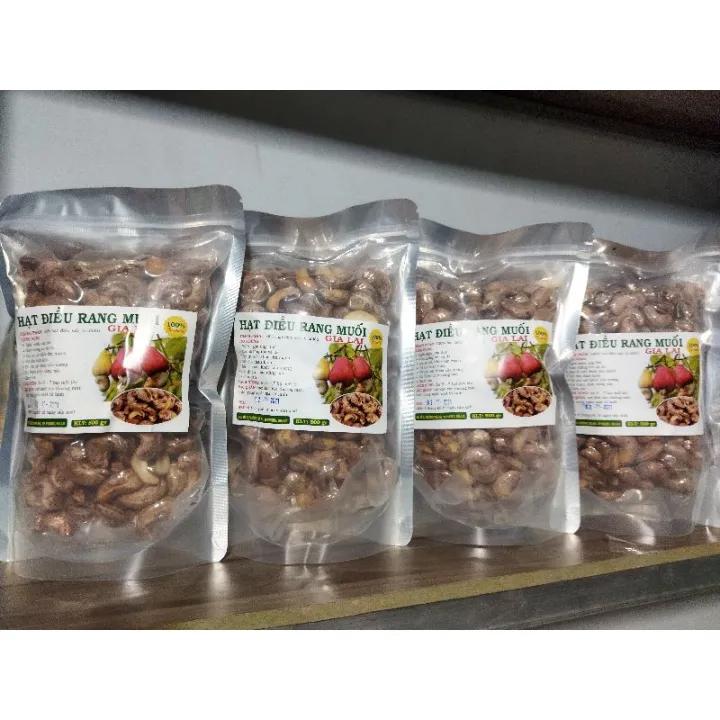 Hạt điều rang muối hạt cồ hàng loại 1, giòn rụm, nguồn gốc hạt điều Gia Lai
