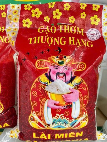 Combo 2 túi gạo Lài Miên 5kg (Tổng 10kg)-Dẻo Mềm Cơm Thơm Ngon