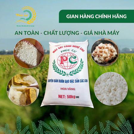 50KG Gạo Nếp Cái Hoa Vàng (NẾP BẮC 3,5 THÁNG TUỔI) Dẻo Thơm Chuẩn Gạo Quê Nấu Xôi Làm Bánh