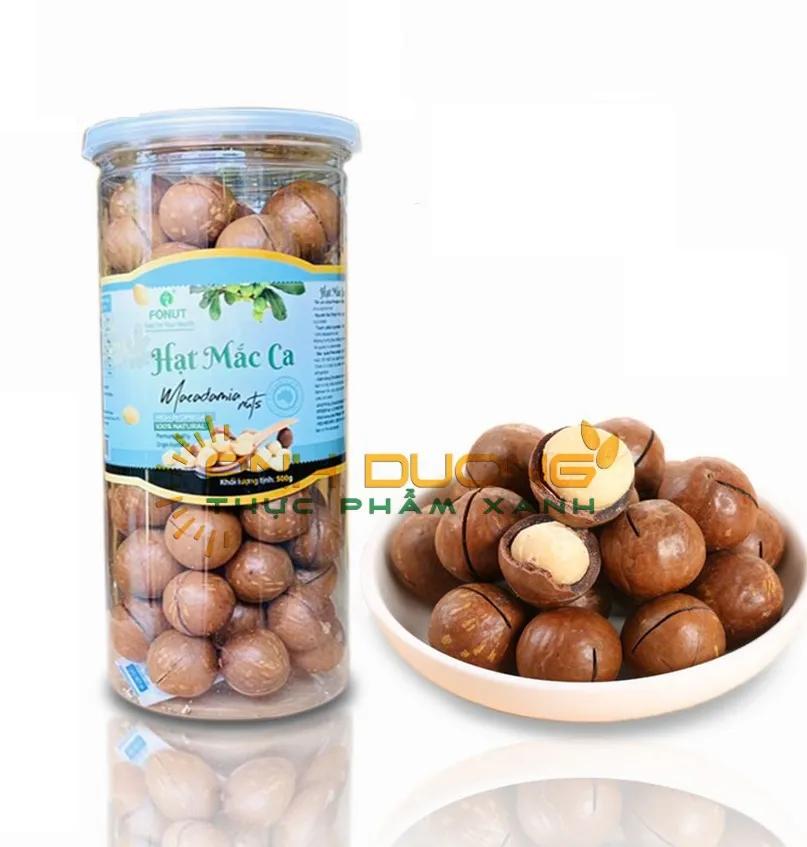 HẠT MACCA ÚC (NỨT VỎ) 500G