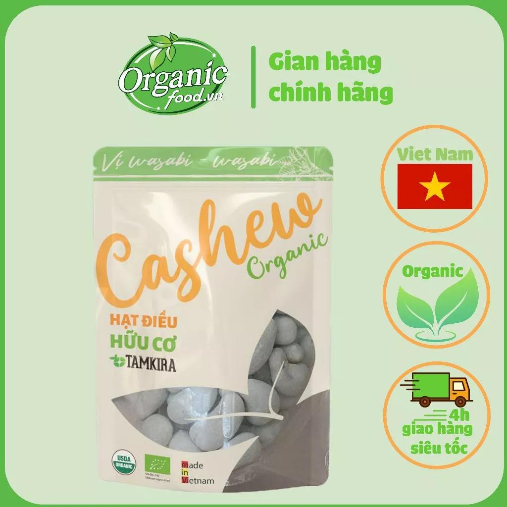 HẠT ĐIỀU HỮU CƠ VỊ WASABI 120g