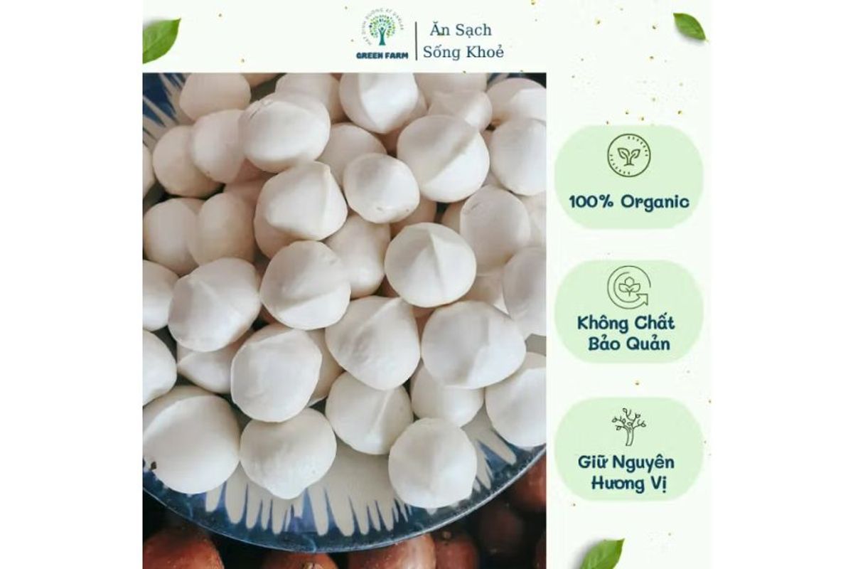 Thành phần dinh dưỡng nổi bật trong nhân hạt macca