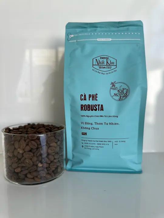 Cà phê pha phin NHẤT KHU 1 ký cafe nguyên chất 100% ROBUSTA thượng hạng thơm ngon