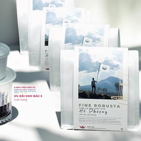 Cà phê pha phin Fine Robusta Visty Lâm Đồng, Lâm Hà