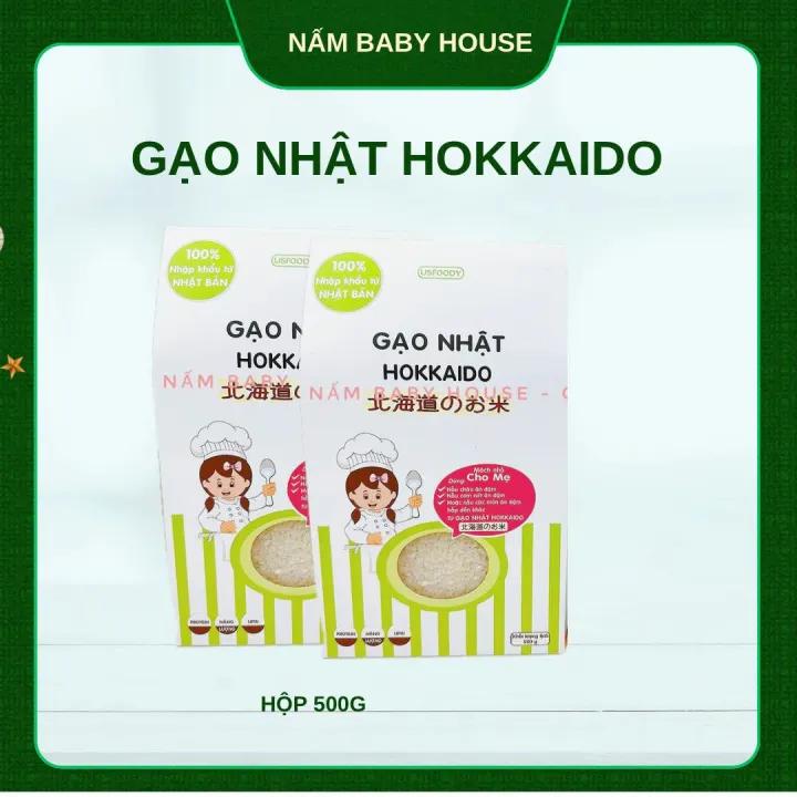 Gạo Sữa Hokkaido Cho Bé Ăn Dặm 5 Tháng Trở Lên 500g