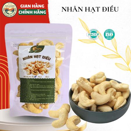 Nhân hạt điều loại 1 Túi zip - Ăn chay, eat clean