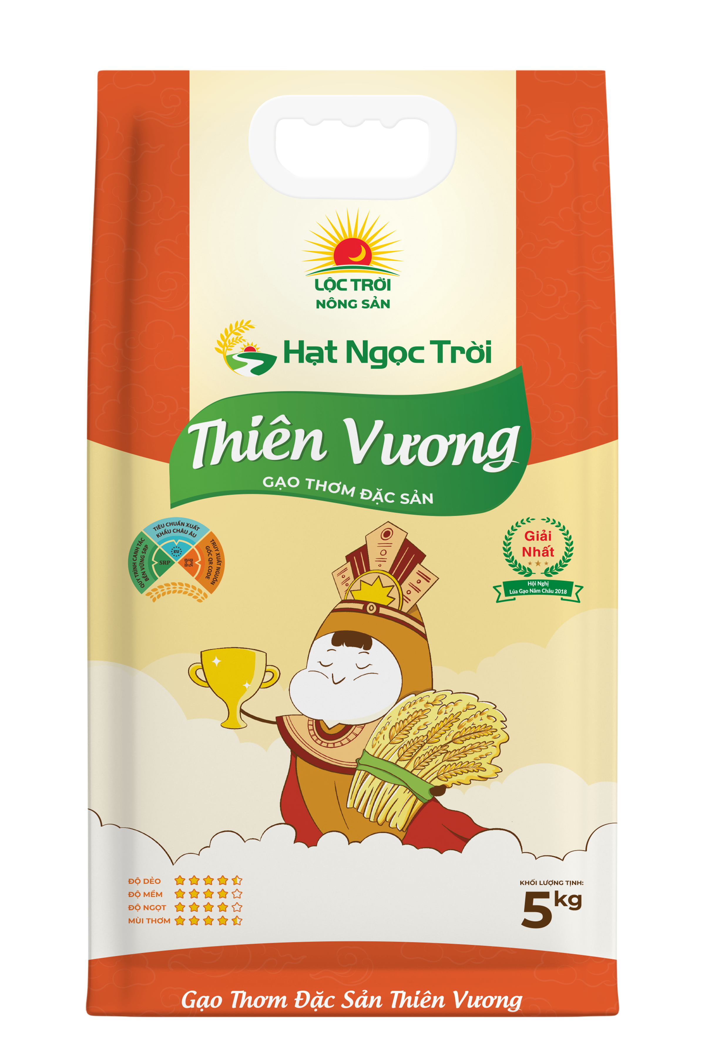 GẠO HẠT NGỌC TRỜI THIÊN VƯƠNG