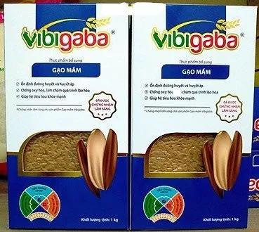 1 COMBO 2 HỘP = 2 KG Gạo mầm Vibigaba