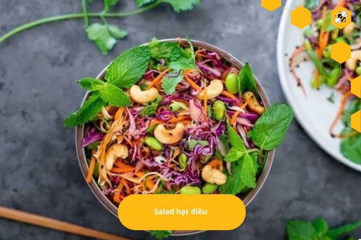Salad hạt điều