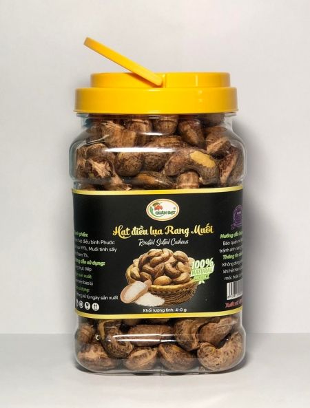 Hạt điều lụa rang muối Net: 400gr