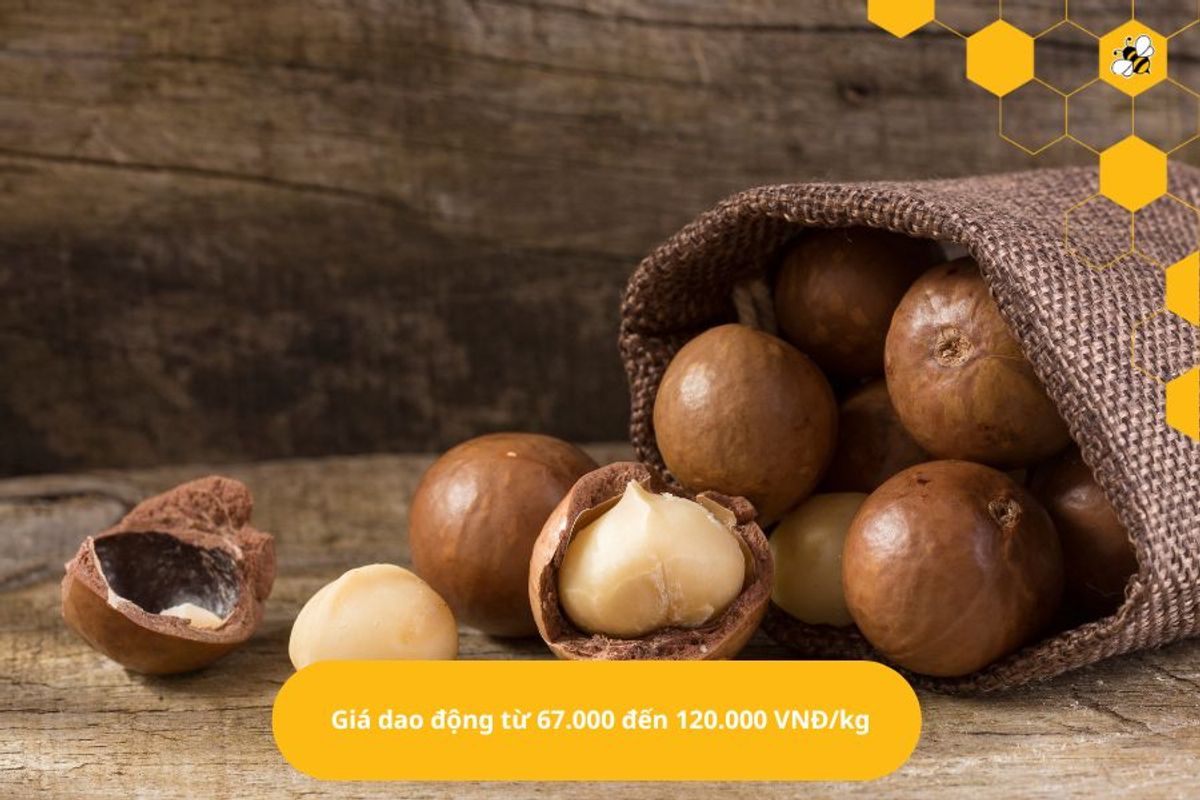 Giá dao động từ 67.000 đến 120.000 VNĐ/kg