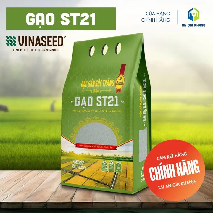 ST21 - Gạo ST21 Vinaseed - Túi 5kg - An Gia Khang Food