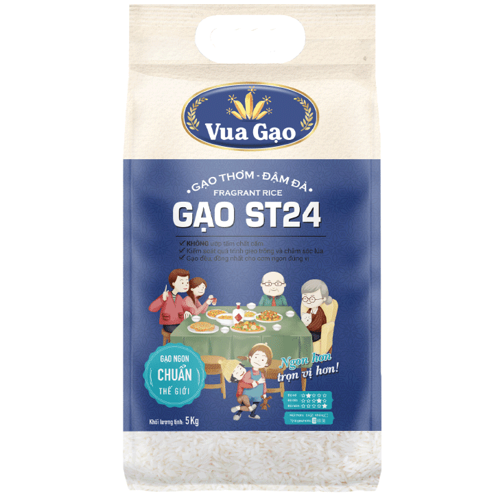 Gạo ST24 Chính Hãng Túi 5kg