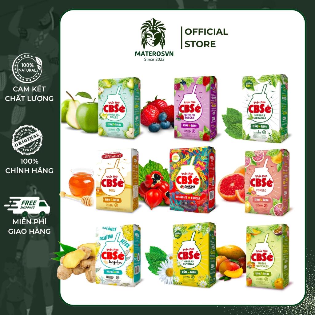 Full 12 Vị Trà Yerba Mate CBSe Chính Hãng Argentina – 500g