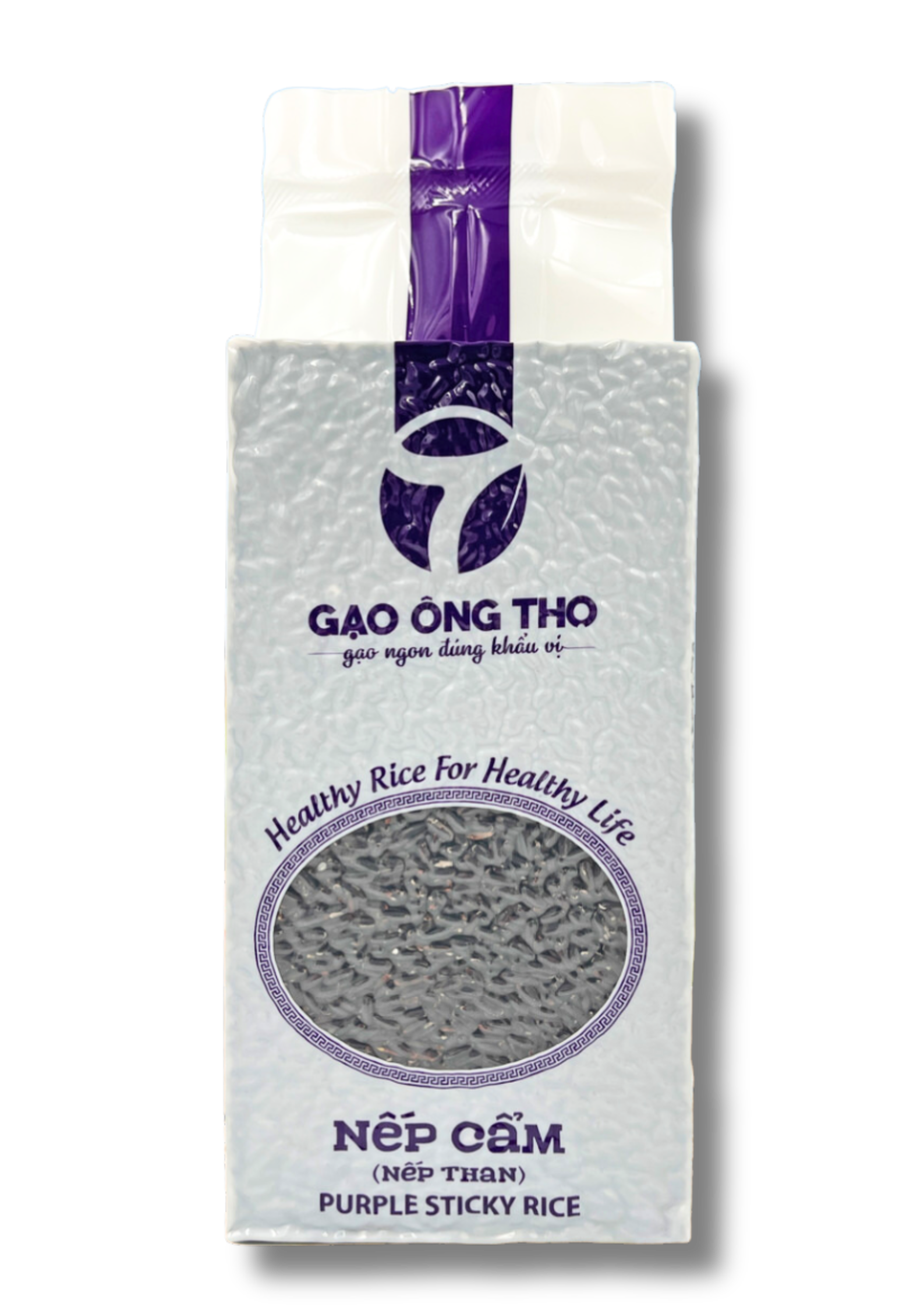 Gạo Ông Thọ - Nếp Cẩm 1kg