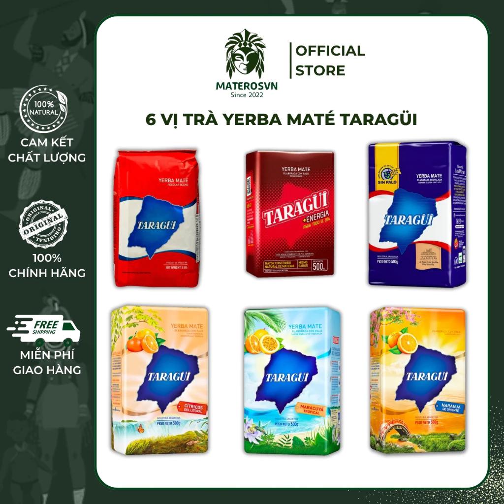 Full 6 Vị Trà Yerba Mate Taragui Chính Hãng – 500g | Nhập Khẩu Từ Argentina