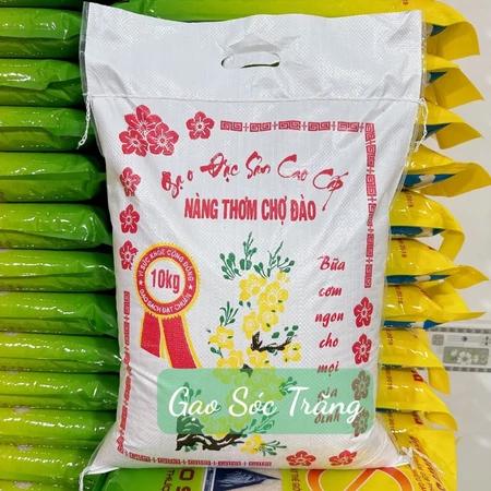 10kg Gạo Nàng Thơm Chợ Đào Cơm Dẻo Ngọt
