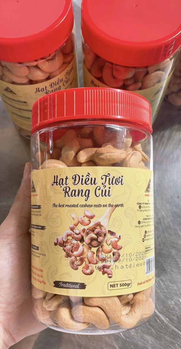 HẠT ĐIỀU RANG MUỐI KHÔNG VỎ LỤA