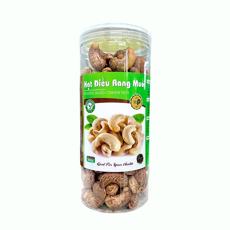 HẠT ĐIỀU RANG MUỐI TÂN LỘC PHÁT - HỘP 450G