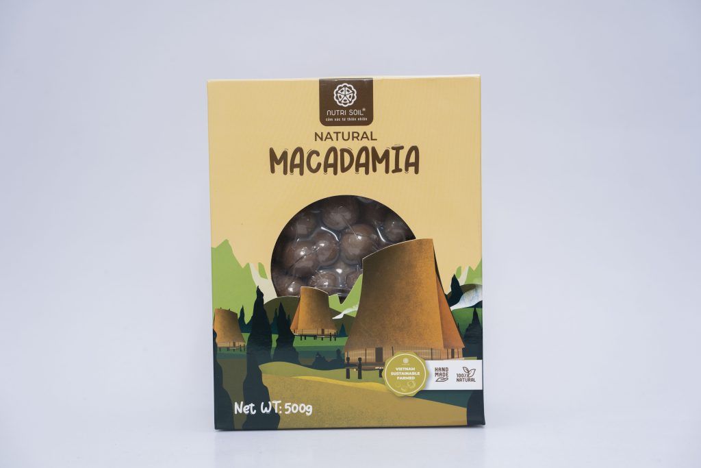 Hạt Macca tách nứt size A+ 500g