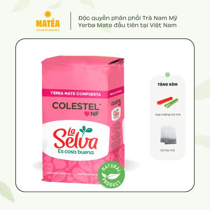 Trà Yerba Mate LA SELVA COLESTEL 500gr - Trà Nam Mỹ